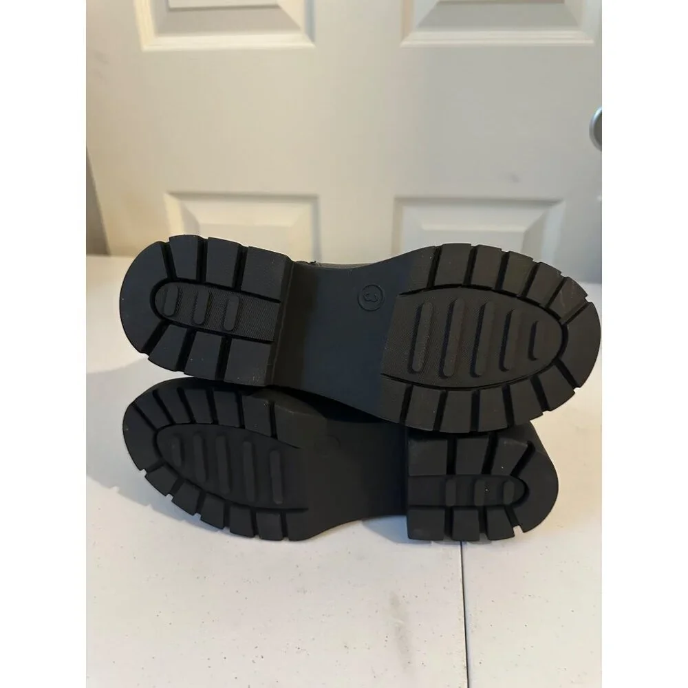 Art Class Big Girl’s Perry Ankle Buckle Boots size 3 NWT